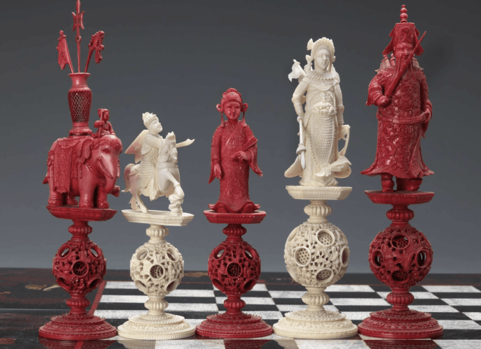 Manchu Dynasty Style Chinese Puzzleball Set